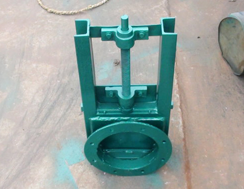 手动圆形插板阀